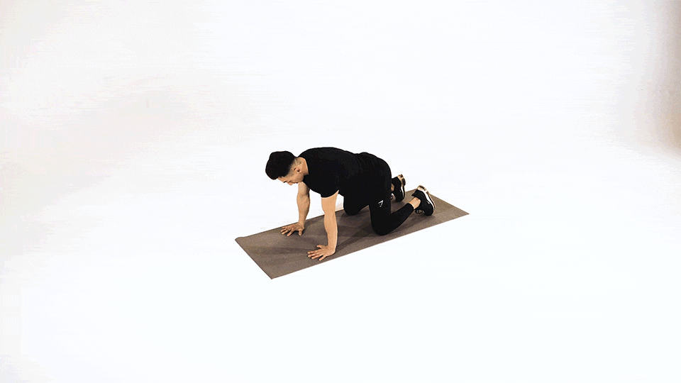 Lat stretch demonstration